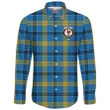 Laing Tartan Clan Long Sleeve Button Shirt | Scottish Clan