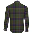 MacMillan Hunting Modern Tartan Clan Long Sleeve Button Shirt A91