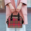Shaw Red Modern Tartan Shoulder Handbag for Women | Hot Sale | Scottish Clans