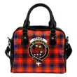 Fraser Modern Tartan Clan Shoulder Handbag | Special Custom Design