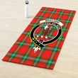 MacLaine of Loch Buie Clan Crest Tartan Yoga mats