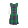 Young Modern Tartan 3/4 Sleeve Sundress | Exclusive Over 500 Clans