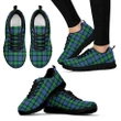Bowie Ancient, Women's Sneakers, Tartan Sneakers, Clan Badge Tartan Sneakers, Shoes, Footwears, Scotland Shoes, Scottish Shoes, Clans Shoes