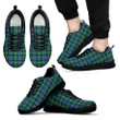 Bowie Ancient, Men's Sneakers, Tartan Sneakers, Clan Badge Tartan Sneakers, Shoes, Footwears, Scotland Shoes, Scottish Shoes, Clans Shoes