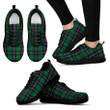 Young Modern, Women's Sneakers, Tartan Sneakers, Clan Badge Tartan Sneakers, Shoes, Footwears, Scotland Shoes, Scottish Shoes, Clans Shoes