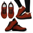 Morrison Red Modern, Women's Sneakers, Tartan Sneakers, Clan Badge Tartan Sneakers, Shoes, Footwears, Scotland Shoes, Scottish Shoes, Clans Shoes