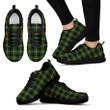 Reid Green, Women's Sneakers, Tartan Sneakers, Clan Badge Tartan Sneakers, Shoes, Footwears, Scotland Shoes, Scottish Shoes, Clans Shoes