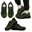 Reid Green, Men's Sneakers, Tartan Sneakers, Clan Badge Tartan Sneakers, Shoes, Footwears, Scotland Shoes, Scottish Shoes, Clans Shoes