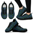 MacRae Hunting Ancient, Women's Sneakers, Tartan Sneakers, Clan Badge Tartan Sneakers, Shoes, Footwears, Scotland Shoes, Scottish Shoes, Clans Shoes