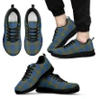 Stewart of Appin Hunting Ancient, Men's Sneakers, Tartan Sneakers, Clan Badge Tartan Sneakers, Shoes, Footwears, Scotland Shoes, Scottish Shoes, Clans Shoes