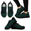 Newlands of Lauriston, Women's Sneakers, Tartan Sneakers, Clan Badge Tartan Sneakers, Shoes, Footwears, Scotland Shoes, Scottish Shoes, Clans Shoes