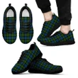 Newlands of Lauriston, Men's Sneakers, Tartan Sneakers, Clan Badge Tartan Sneakers, Shoes, Footwears, Scotland Shoes, Scottish Shoes, Clans Shoes