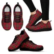 Shaw Red Modern, Women's Sneakers, Tartan Sneakers, Clan Badge Tartan Sneakers, Shoes, Footwears, Scotland Shoes, Scottish Shoes, Clans Shoes