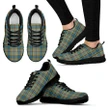 Balfour Blue, Women's Sneakers, Tartan Sneakers, Clan Badge Tartan Sneakers, Shoes, Footwears, Scotland Shoes, Scottish Shoes, Clans Shoes
