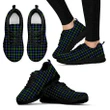 MacNeill of Barra Modern, Women's Sneakers, Tartan Sneakers, Clan Badge Tartan Sneakers, Shoes, Footwears, Scotland Shoes, Scottish Shoes, Clans Shoes