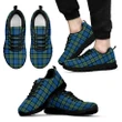 MacLeod of Harris Ancient, Men's Sneakers, Tartan Sneakers, Clan Badge Tartan Sneakers, Shoes, Footwears, Scotland Shoes, Scottish Shoes, Clans Shoes
