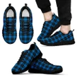 Ramsay Blue Ancient, Men's Sneakers, Tartan Sneakers, Clan Badge Tartan Sneakers, Shoes, Footwears, Scotland Shoes, Scottish Shoes, Clans Shoes