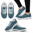 MacLeod of Harris Ancient, Women's Sneakers, Tartan Sneakers, Clan Badge Tartan Sneakers, Shoes, Footwears, Scotland Shoes, Scottish Shoes, Clans Shoes