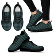 MacDonnell of Glengarry Ancient, Women's Sneakers, Tartan Sneakers, Clan Badge Tartan Sneakers, Shoes, Footwears, Scotland Shoes, Scottish Shoes, Clans Shoes
