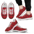 MacKillop, Men's Sneakers, Tartan Sneakers, Clan Badge Tartan Sneakers, Shoes, Footwears, Scotland Shoes, Scottish Shoes, Clans Shoes