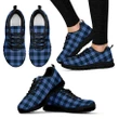 MacKay Blue, Women's Sneakers, Tartan Sneakers, Clan Badge Tartan Sneakers, Shoes, Footwears, Scotland Shoes, Scottish Shoes, Clans Shoes
