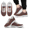 Fraser Ancient, Men's Sneakers, Tartan Sneakers, Clan Badge Tartan Sneakers, Shoes, Footwears, Scotland Shoes, Scottish Shoes, Clans Shoes