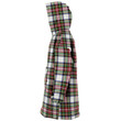 Stewart Dress Modern Snug Hoodie - Unisex Tartan Plaid Left