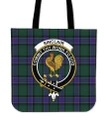 Tartan Tote Bag - Sinclair Hunting Modern Clan Badge | Special Custom Design
