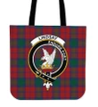 Tartan Tote Bag - Lindsay Modern Clan Badge | Special Custom Design