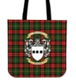 Tartan Tote Bag - Blackstock Clan Badge | Special Custom Design