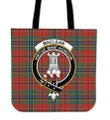 Tartan Tote Bag - MacLean of Duart Ancient Clan Badge | Special Custom Design