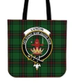 Tartan Tote Bag - Lundin Clan Badge | Special Custom Design