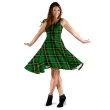 Wallace Hunting - Green Tartan Dress