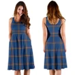 MacLaine of Loch Buie Hunting Ancient Plaid Women's Dress