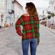 Tartan Womens Off Shoulder Sweater - Boyd Modern - BN