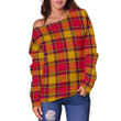 Tartan Womens Off Shoulder Sweater - Scrymgeour - BN