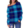 Tartan Womens Off Shoulder Sweater - McKerrell - BN