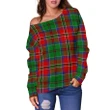 Tartan Womens Off Shoulder Sweater - McCulloch - BN