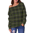 Tartan Womens Off Shoulder Sweater - Davidson Tulloch Dress - BN