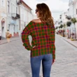 Tartan Womens Off Shoulder Sweater - Skene Modern - BN