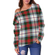 Tartan Womens Off Shoulder Sweater - MacDuff Dress Modern - BN