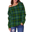 Tartan Womens Off Shoulder Sweater - Cranstoun - BN