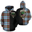 (Custom your text) Anderson Ancient Tartan Hoodie Half Of Me TH8