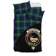 MacDonald of the Isles Hunting Modern Tartan Clan Badge Bedding Set Wave Style TH8