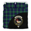 MacDonald of the Isles Hunting Modern Tartan Clan Badge Bedding Set Wave Style