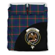 Agnew Modern Tartan Clan Badge Bedding Set Wave Style TH8