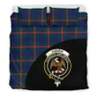 Agnew Modern Tartan Clan Badge Bedding Set Wave Style TH8