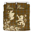 SCOTT BROWN MODERN Tartan Scotland Lion Thistle Map Bedding Set HJ4