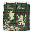 McGeachie Tartan Scotland Lion Thistle Map Bedding Set HJ4