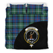 Davidson of Tulloch  Tartan Clan Badge Bedding Set Wave Style TH8